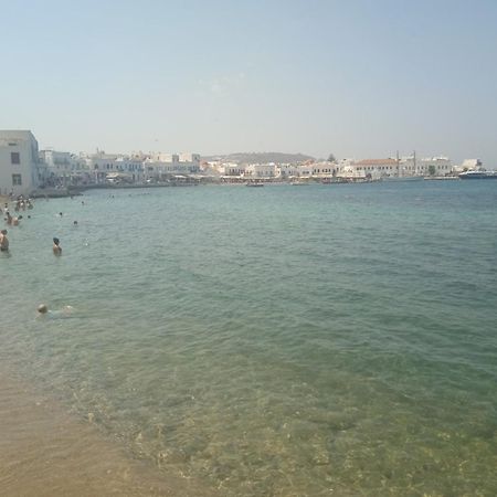 شقة Anemones Sea View Mykonos Town المظهر الخارجي الصورة