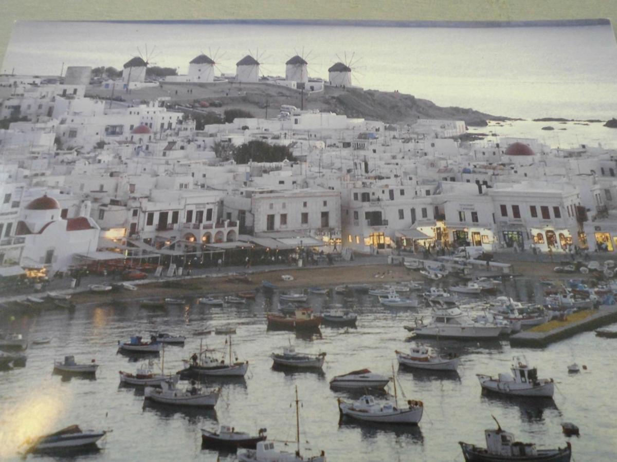 شقة Anemones Sea View Mykonos Town المظهر الخارجي الصورة