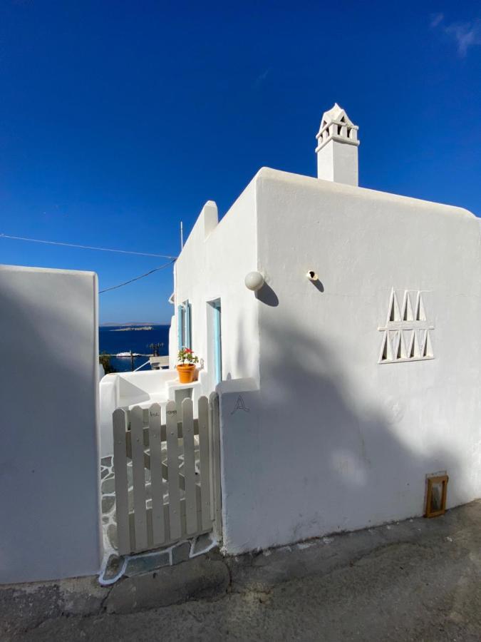 شقة Anemones Sea View Mykonos Town المظهر الخارجي الصورة
