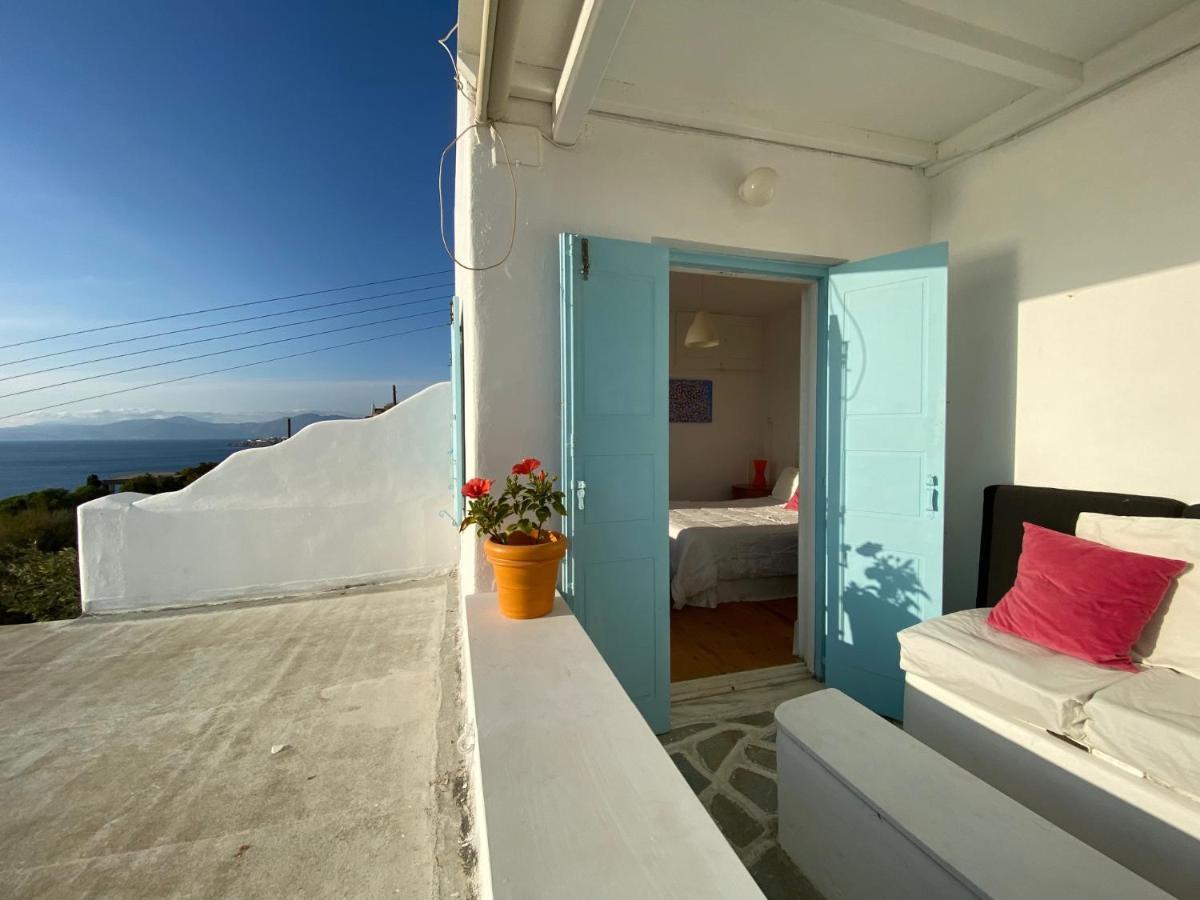 شقة Anemones Sea View Mykonos Town المظهر الخارجي الصورة