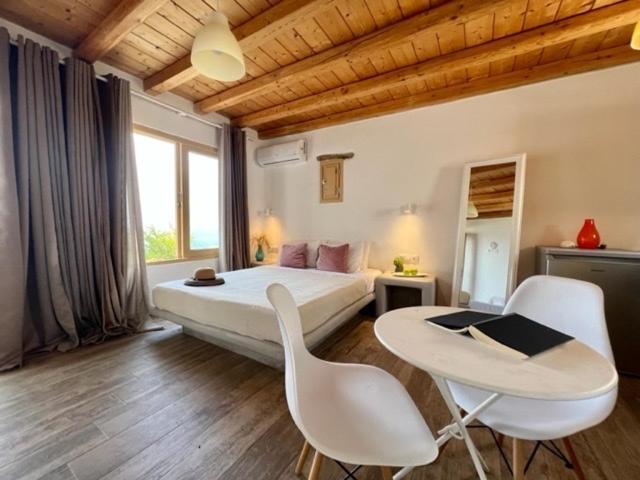 شقة Anemones Sea View Mykonos Town المظهر الخارجي الصورة