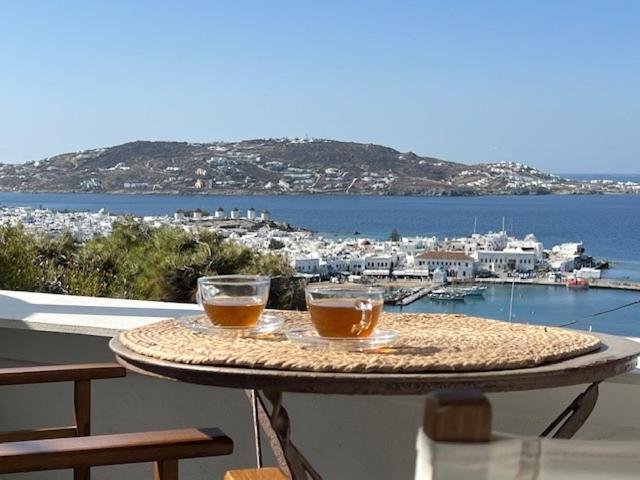 شقة Anemones Sea View Mykonos Town الغرفة الصورة