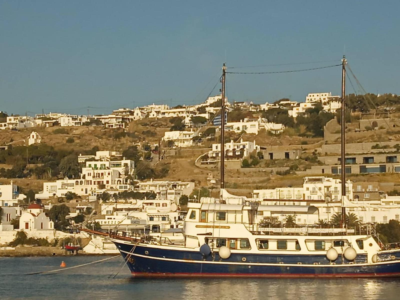 شقة Anemones Sea View Mykonos Town الغرفة الصورة